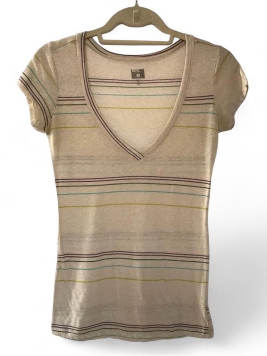 BDG Tops - BDG Deep V-Neck Tee